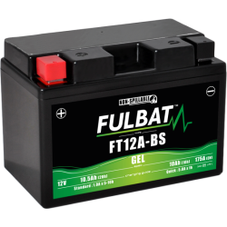 Batterie FULBAT FT12A-BS GEL (YT12A)  10,5Ah 175A