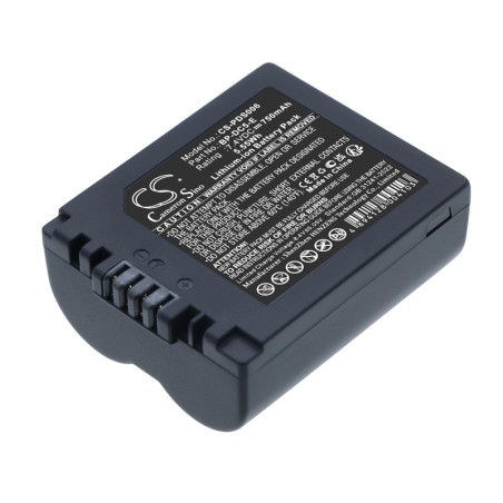 Batterie pour Leica BP-DC5-E (750 mAh/5.55 Wh, 7.4 V)