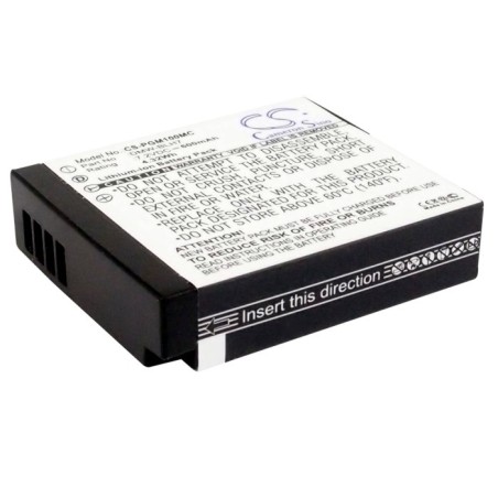 Batterie pour Panasonic DMW-BLH7PP (600 mAh/4.32 Wh, 7.2 V)