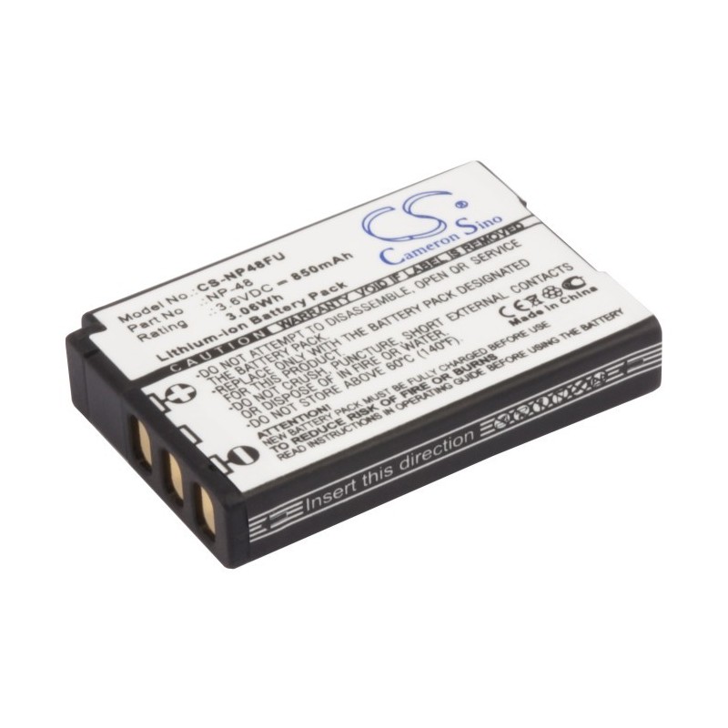 Batterie pour Fujifilm XQ2 (850 mAh/3.06 Wh, 3.6 V)