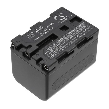 Batterie pour Sony DCR-PC100 (2800 mAh/20.72 Wh, 7.4 V)