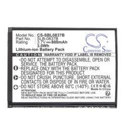 Batterie pour Samsung Digimax L70 (800 mAh/2.96 Wh, 3.7 V)