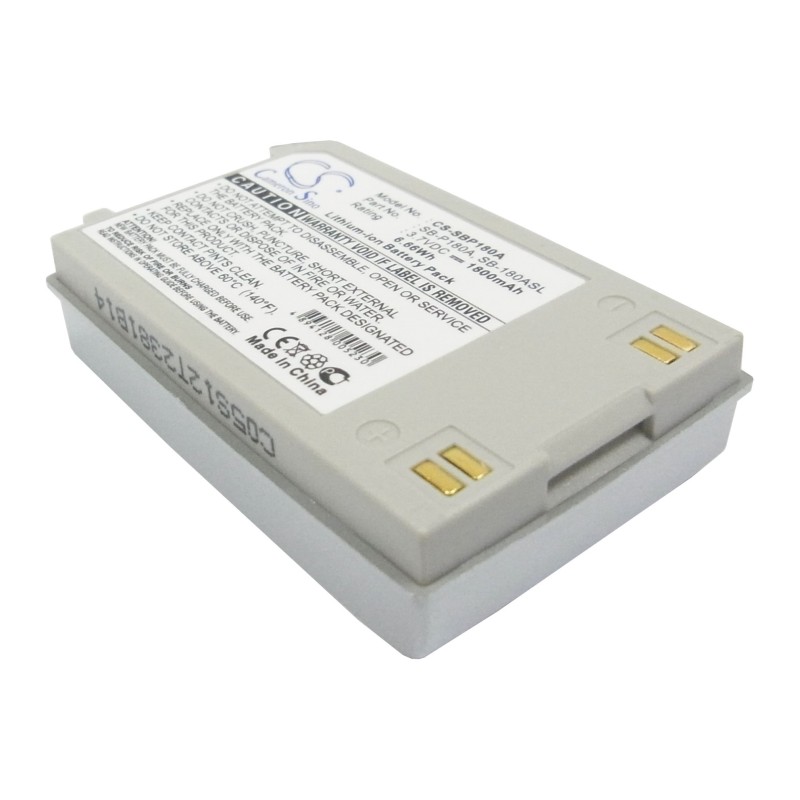 Batterie pour Samsung SC-X210L (1800 mAh/6.66 Wh, 3.7 V)