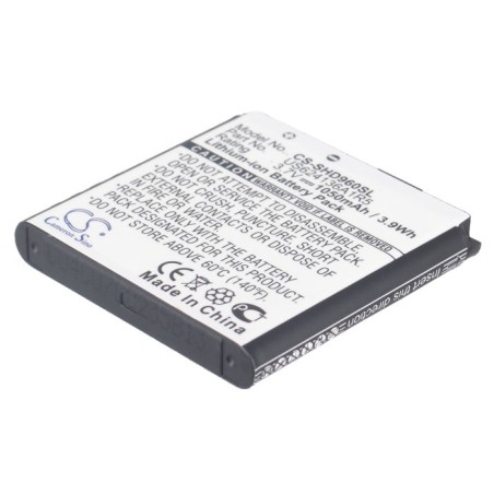 Batterie pour Action HDMax Extreme (1050 mAh/3.89 Wh, 3.7 V)