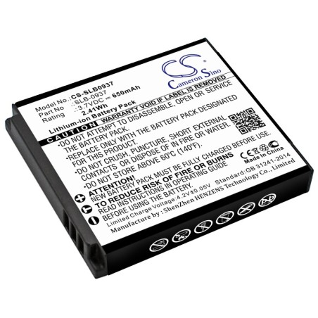 Batterie pour Samsung L830 (650 mAh/2.41 Wh, 3.7 V)