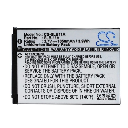Batterie pour Samsung WB2000 (1050 mAh/3.89 Wh, 3.7 V)