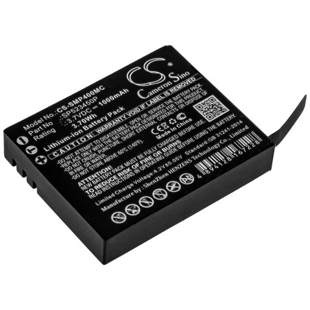 Batterie pour Supremo 4k plus (1000 mAh/3.7 Wh, 3.7 V)