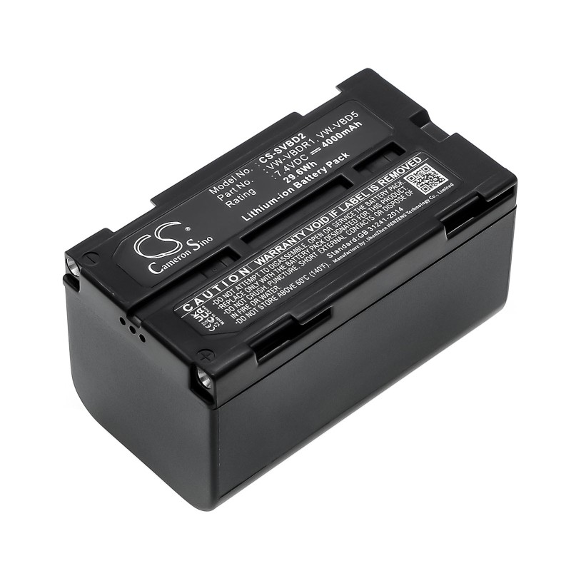 Batterie pour Hitachi VM-E545LS (4000 mAh/29.6 Wh, 7.4 V)