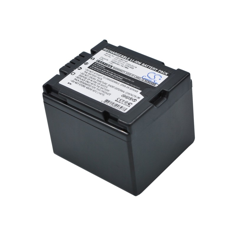 Batterie pour Panasonic VDR-D100 (1440 mAh/10.66 Wh, 7.4 V)