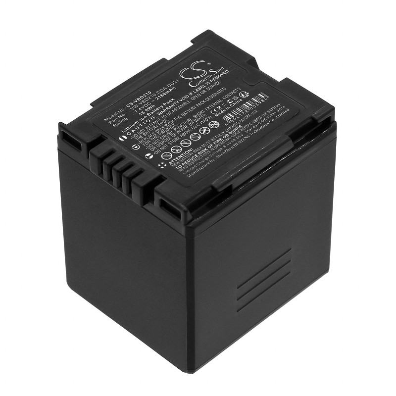 Batterie pour Hitachi DZ-GX3300A (2160 mAh/15.98 Wh, 7.4 V)