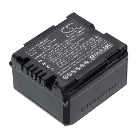 Batterie pour Panasonic HDC-SD1 (750 mAh/5.55 Wh, 7.4 V)