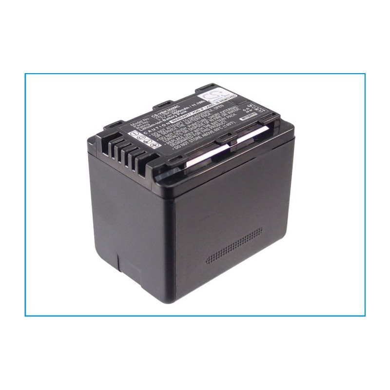 Batterie pour Panasonic HDC-SD40 (3000 mAh/11.1 Wh, 3.7 V)