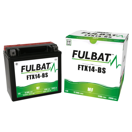Batterie FULBAT MF FTX14-BS (YTX14) 12,6Ah 200A