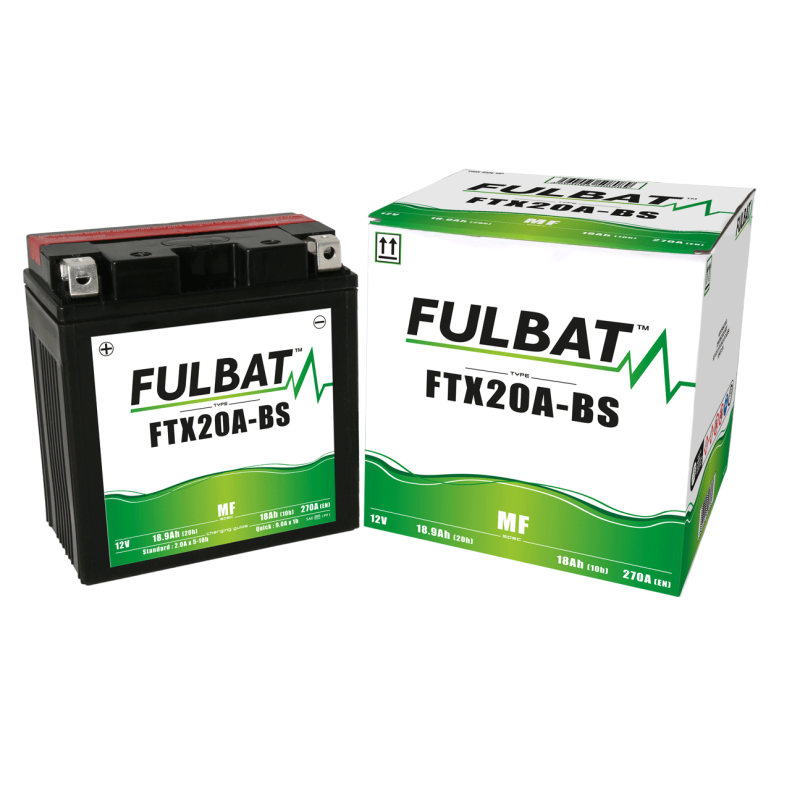 Batterie FULBAT MF FTX20A-BS (YTX20A) 18,9Ah 270A