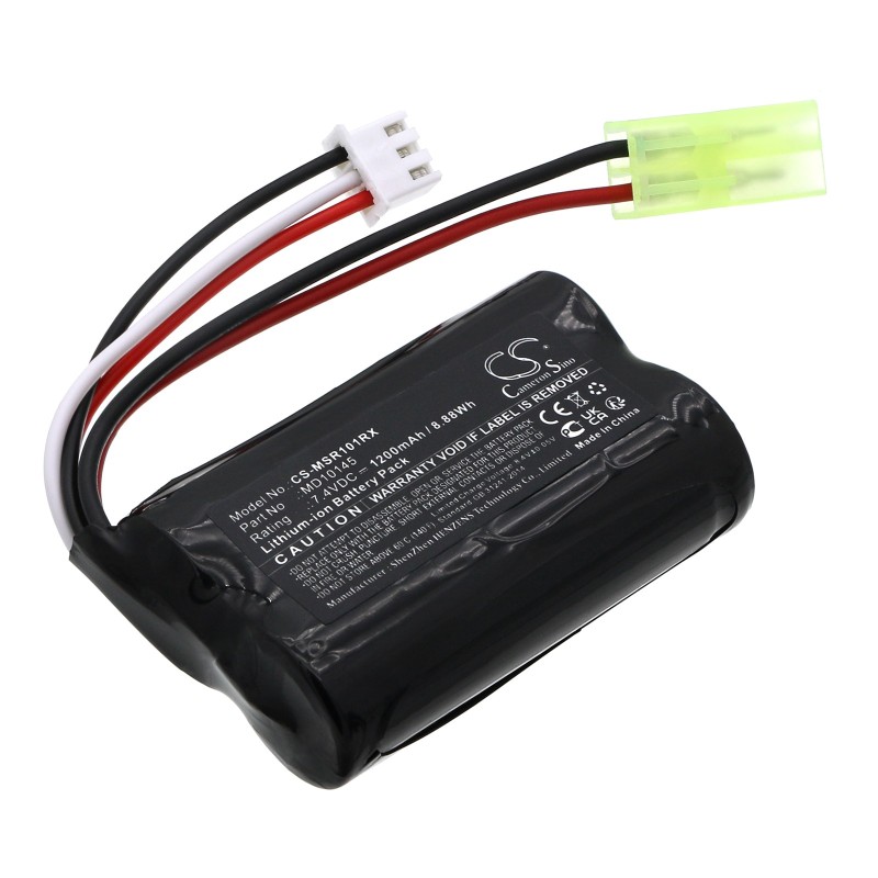 Batterie pour Modster Vector SR48 Brushed (1200 mAh, 7.4 V)