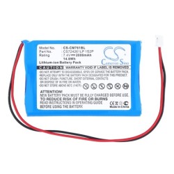 Batterie pour Olympia CM940 (2000 mAh/14.8 Wh, 7.4 V)