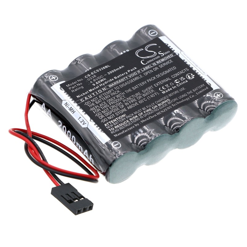 Batterie pour EI Mobika 0338 (2000 mAh/9.6 Wh, 4.8 V)