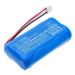 Batterie pour Elcom 2ICR18650P (2600 mAh/19.24 Wh, 7.4 V)