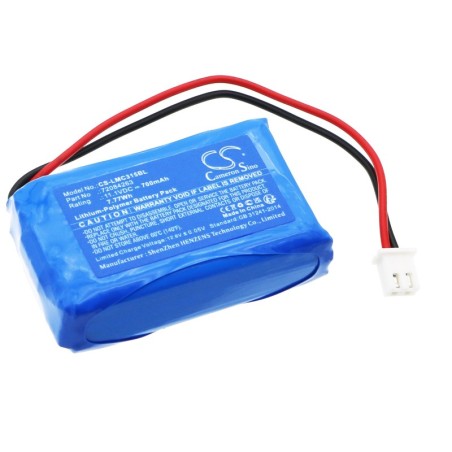 Batterie pour Olympia NC335 (700 mAh/7.77 Wh, 11.1 V)