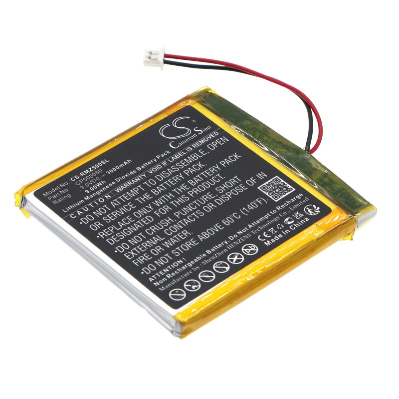 Batterie pour ROOMZ room sensor (3000 mAh/9 Wh, 3 V)