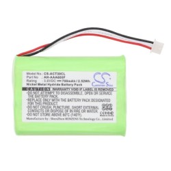 Batterie pour Tiptel T016 (700 mAh/2.52 Wh, 3.6 V)