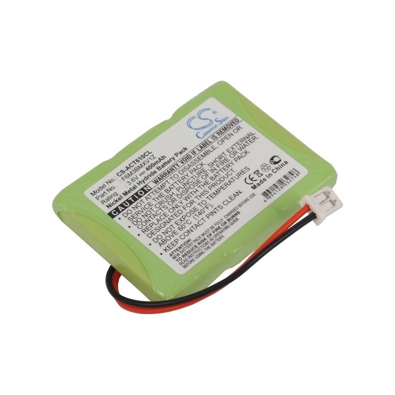 Batterie pour Tiptel Easy DECT 5500 (400 mAh/1.44 Wh, 3.6 V)
