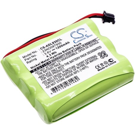 Batterie pour Bosch CT-COM576 (1200 mAh/4.32 Wh, 3.6 V)