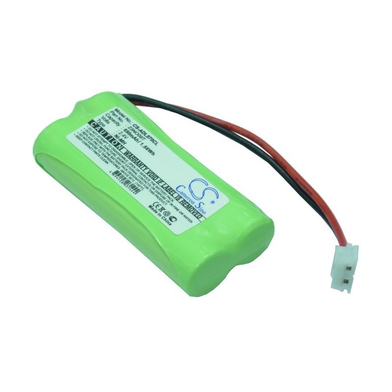 Batterie pour Binatone Big Button COMBO (650 mAh/1.56 Wh, 2.4 V)