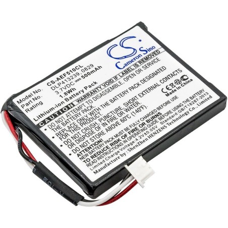Batterie pour AEG 0829 (500 mAh/1.85 Wh, 3.7 V)