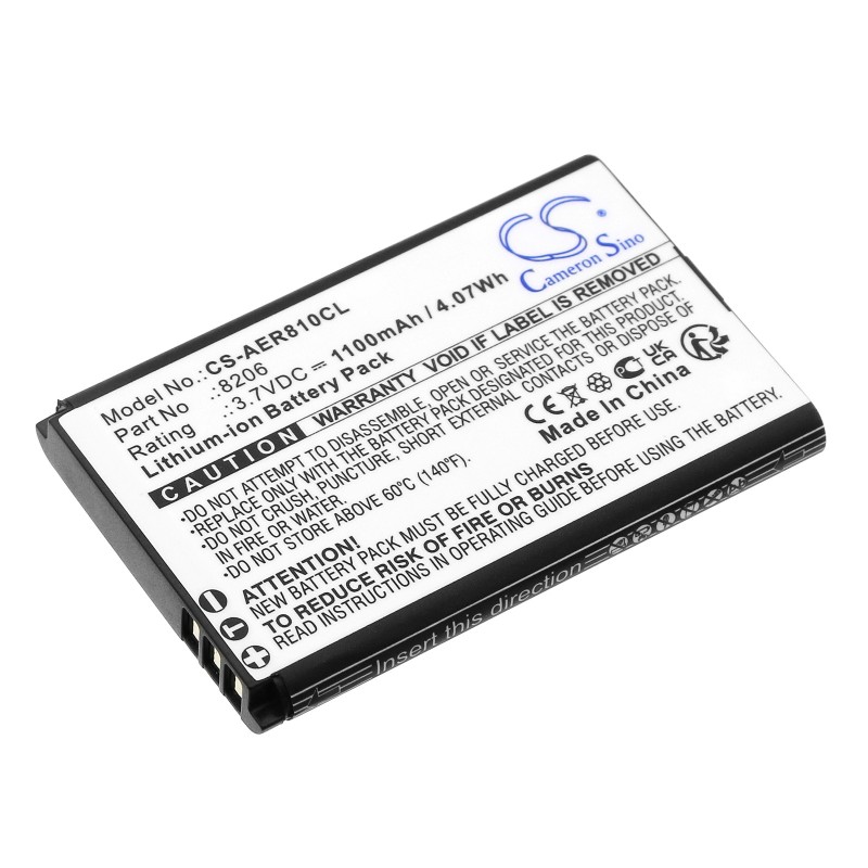 Batterie pour AEi VX-3208 (1100 mAh/4.07 Wh, 3.7 V)
