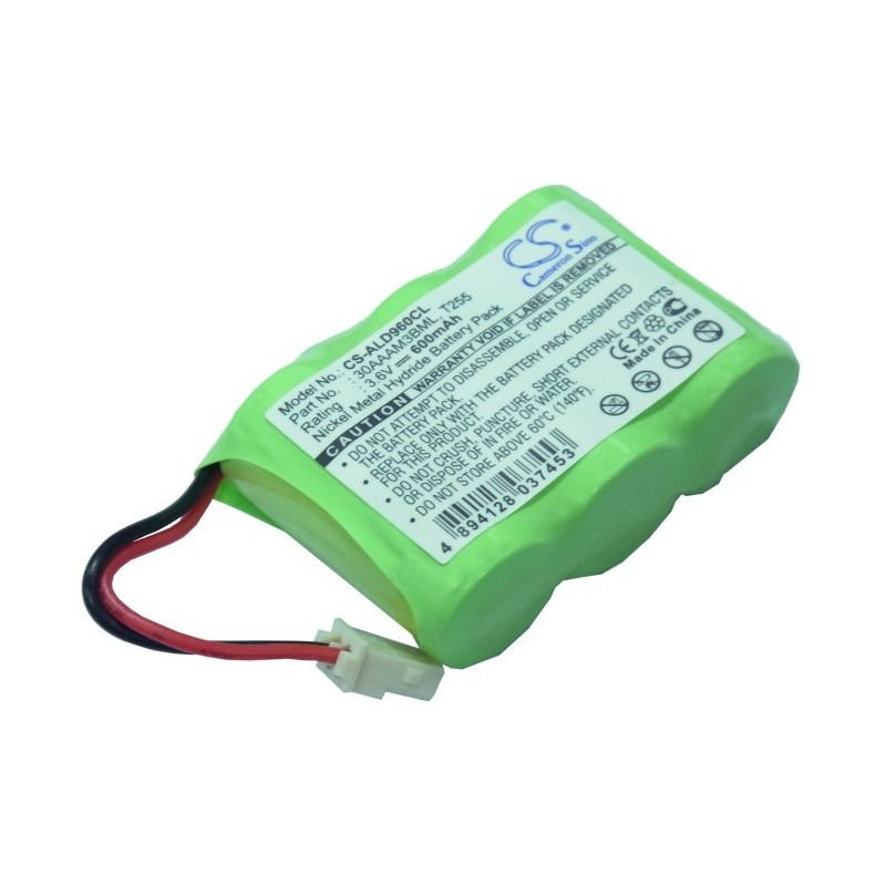 Batterie pour GP T255 (600 mAh/2.16 Wh, 3.6 V)