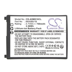 Batterie pour Ascom A71 (700 mAh/2.59 Wh, 3.7 V)