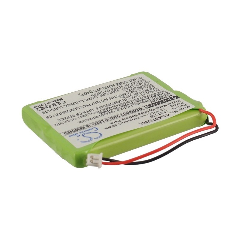 Batterie pour Ascom Ascotel Office 135pro (700 mAh/1.68 Wh, 2.4 V)