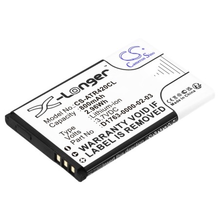 Batterie pour Aastra 420d (800 mAh/2.96 Wh, 3.7 V)