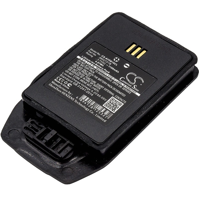 Batterie pour Ascom DH5-AABAAA/2E (1100 mAh/4.07 Wh, 3.7 V)