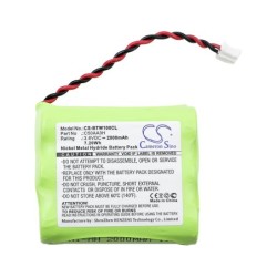 Batterie pour BT C50AA3H (2000 mAh/7.2 Wh, 3.6 V)