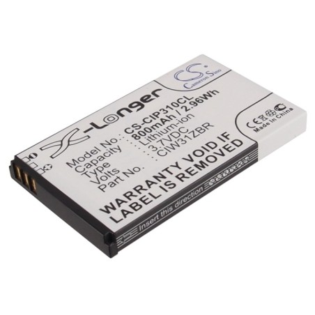 Batterie pour Cisco CIW31ZBR (800 mAh/2.96 Wh, 3.7 V)