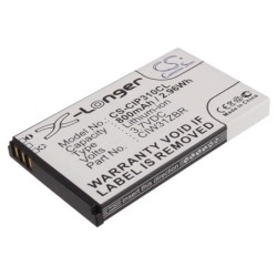 Batterie pour Cisco Linksys WIP310 (800 mAh/2.96 Wh, 3.7 V)