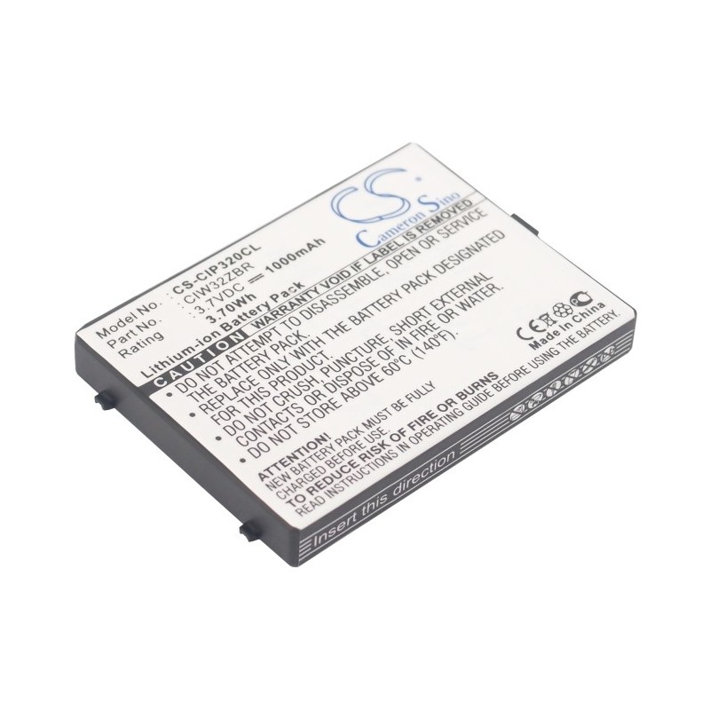 Batterie pour Cisco WIP320 (1000 mAh/3.7 Wh, 3.7 V)