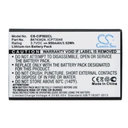 Batterie pour Polycom 84743424 (950 mAh/3.52 Wh, 3.7 V)