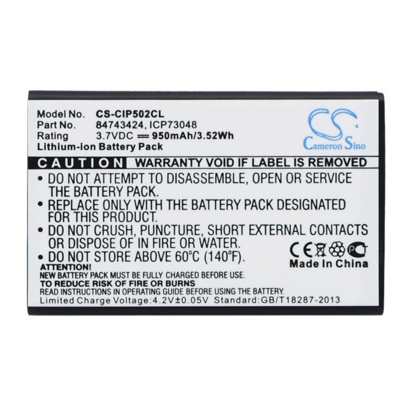 Batterie pour Polycom Kirk 4080 (950 mAh/3.52 Wh, 3.7 V)