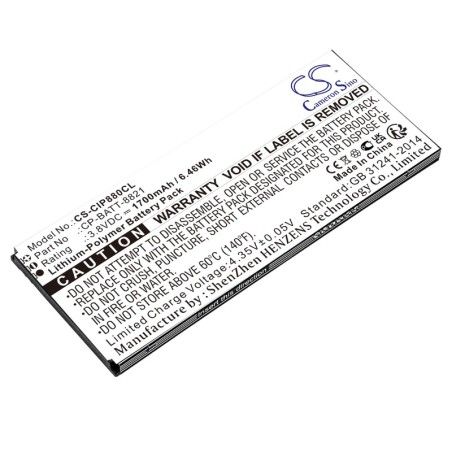 Batterie pour Cisco 8800 (1700 mAh/6.46 Wh, 3.8 V)
