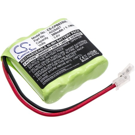 Batterie pour Universal 2/3AAA x 3 (300 mAh/1.08 Wh, 3.6 V)
