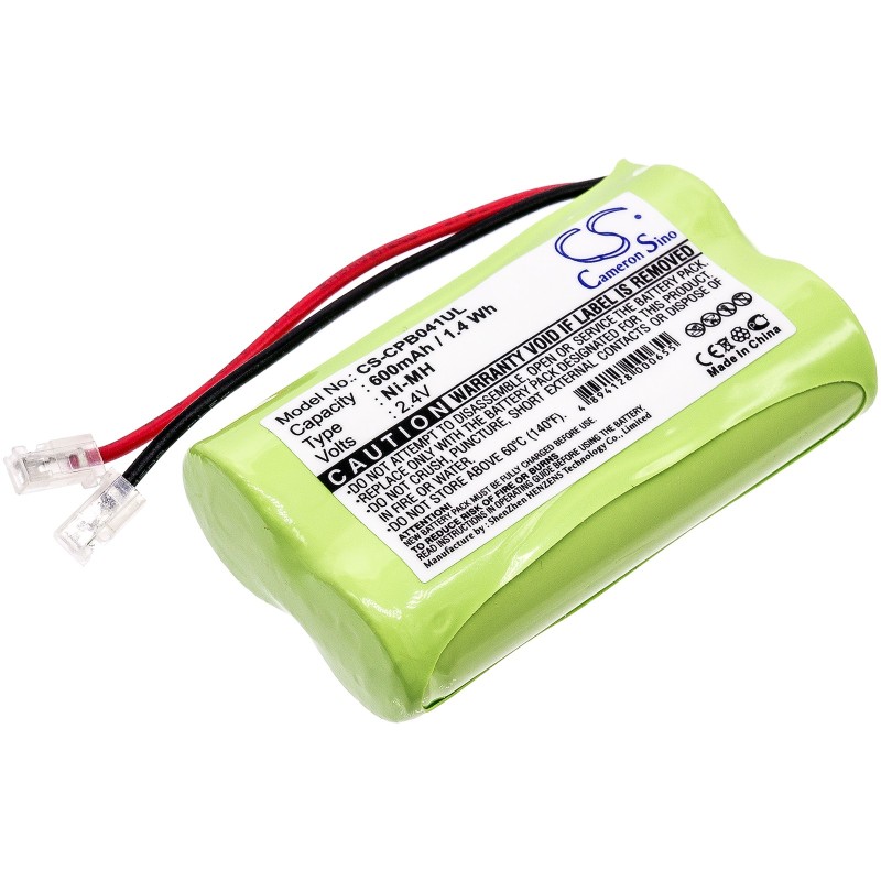Batterie pour Universal AA x 2 (600 mAh/1.44 Wh, 2.4 V)