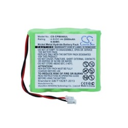 Batterie pour Universel AA x 4 (2000 mAh/9.6 Wh, 4.8 V)