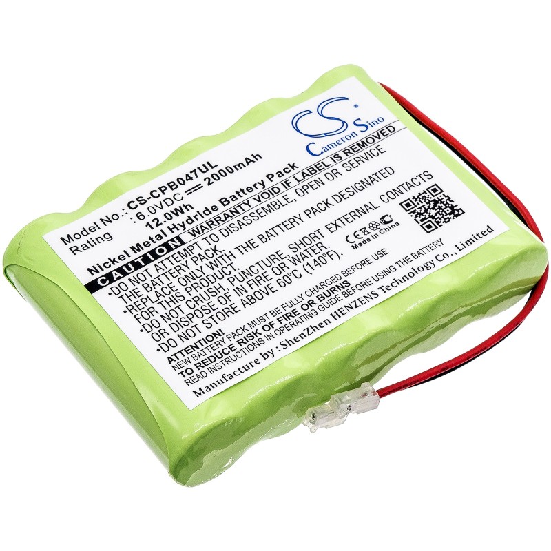 Batterie pour Universel AA x 5 (2000 mAh/12 Wh, 6 V)