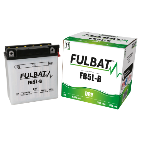 Batterie FULBAT DRY FB5L-B (12N5-3B) 5,3Ah 65A