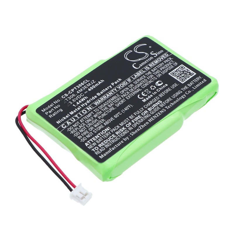 Batterie pour Telecom Colors View (400 mAh/1.44 Wh, 3.6 V)