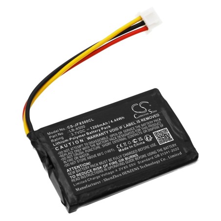 Batterie pour Jetfon X500 (1200 mAh/4.44 Wh, 3.7 V)