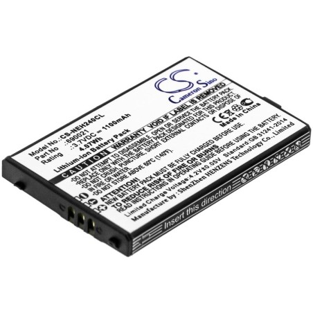 Batterie pour NEC 690021 (1100 mAh/4.07 Wh, 3.7 V)